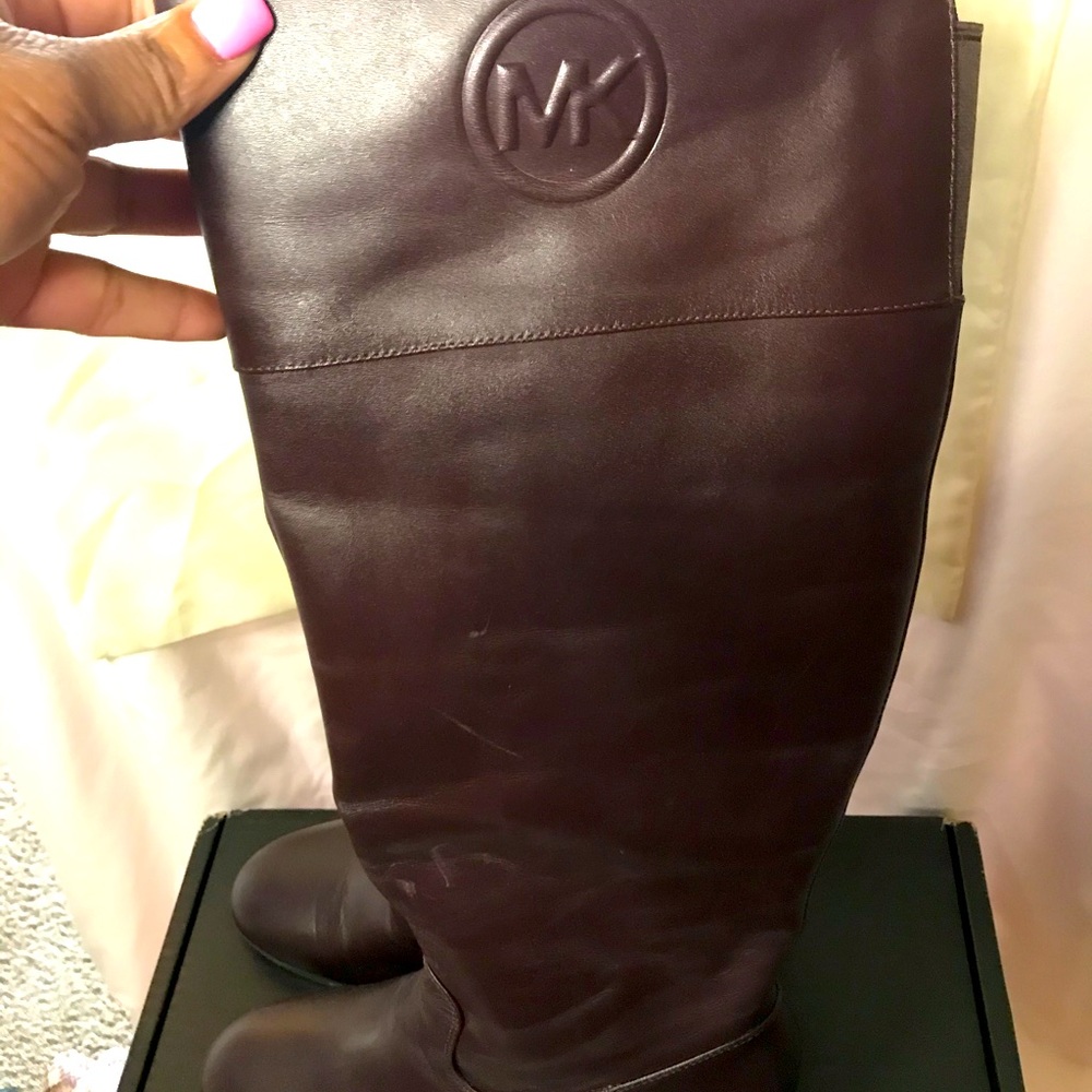 Michael Kors riding boots